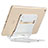 Supporto Tablet PC Flessibile Sostegno Tablet Universale K14 per Apple iPad Air 2 Argento