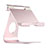 Supporto Tablet PC Flessibile Sostegno Tablet Universale K15 per Apple iPad Air 2 Oro Rosa