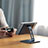 Supporto Tablet PC Flessibile Sostegno Tablet Universale K17 per Apple iPad 2 Grigio Scuro