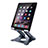 Grigio Scuro Supporto Tablet PC Flessibile Sostegno Tablet Universale K18 per Huawei MediaPad M2 10.0 M2-A01 M2-A01W M2-A01L Grigio Scuro