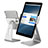 Supporto Tablet PC Flessibile Sostegno Tablet Universale K21 per Apple iPad 4 Argento