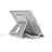 Supporto Tablet PC Flessibile Sostegno Tablet Universale K21 per Microsoft Surface Pro 4 Argento