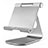 Supporto Tablet PC Flessibile Sostegno Tablet Universale K23 per Apple iPad 4 Argento