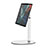 Supporto Tablet PC Flessibile Sostegno Tablet Universale K28 per Apple iPad Pro 11 (2020) Bianco