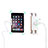 Supporto Tablet PC Flessibile Sostegno Tablet Universale T33 per Apple iPad 2 Oro Rosa