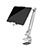 Supporto Tablet PC Flessibile Sostegno Tablet Universale T43 per Apple iPad Pro 12.9 (2018) Argento