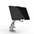 Supporto Tablet PC Flessibile Sostegno Tablet Universale T45 per Apple iPad Pro 12.9 (2021) Argento