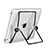 Supporto Tablet PC Sostegno Tablet Universale T20 per Apple iPad 3 Nero