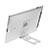 Supporto Tablet PC Sostegno Tablet Universale T22 per Apple iPad 3 Chiaro