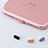 Tappi Antipolvere Anti-dust Lightning USB Jack Antipolvere J07 per Apple iPhone 11 Oro Rosa