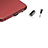 Tappi Antipolvere USB-C Jack Anti-dust Type-C Anti Polvere Universale H17 per Apple iPad Pro 11 (2021) Nero