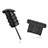 Tappi Antipolvere USB Jack Anti-dust Android Anti Polvere Universale C01 Nero