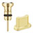 Tappi Antipolvere USB Jack Anti-dust Android Anti Polvere Universale Oro