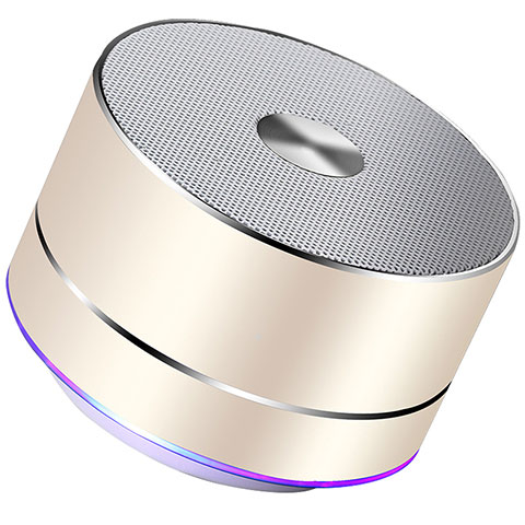 Altoparlante Casse Mini Bluetooth Sostegnoble Stereo Speaker K01 Oro