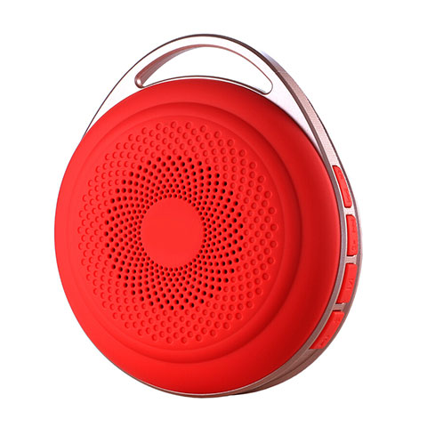 Altoparlante Casse Mini Bluetooth Sostegnoble Stereo Speaker S20 Rosso