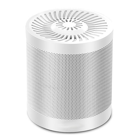 Altoparlante Casse Mini Bluetooth Sostegnoble Stereo Speaker S21 Bianco