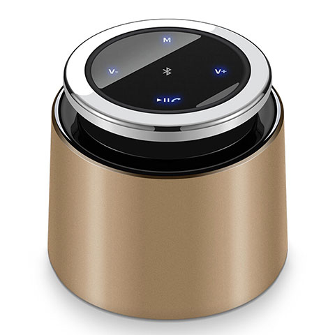 Altoparlante Casse Mini Bluetooth Sostegnoble Stereo Speaker S26 Oro