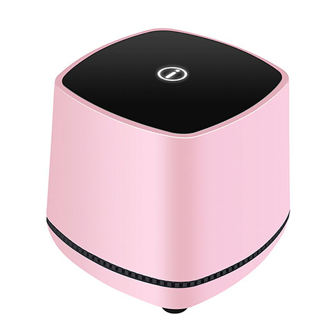 Altoparlante Casse Mini Sostegnoble Stereo Speaker W06 Rosa