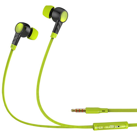 Auricolari Cuffia In Ear Stereo Universali Sport Corsa H11 Verde