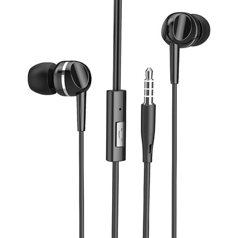 Auricolari Cuffie In Ear Stereo Universali Sport Corsa H09 Nero