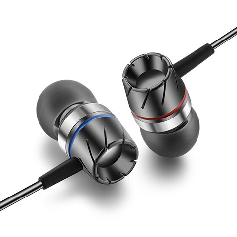 Auricolari Cuffie In Ear Stereo Universali Sport Corsa H30 Nero