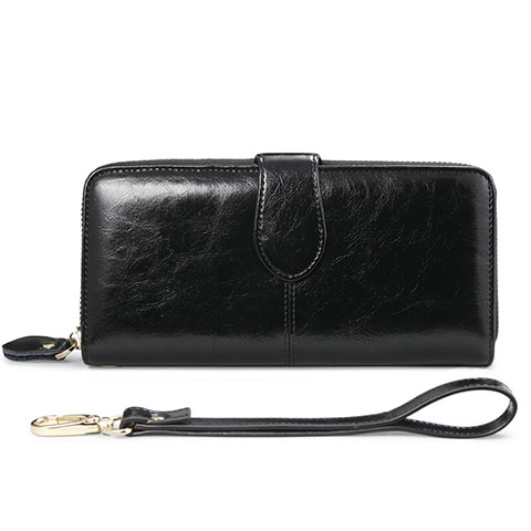 Borsetta Pochette Custodia In Pelle Universale H02 Nero