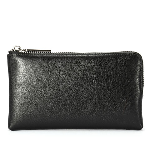 Borsetta Pochette Custodia In Pelle Universale H27 Nero