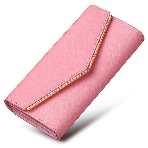 Borsetta Pochette Custodia In Pelle Universale K03 Rosa