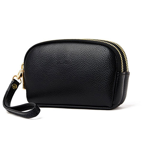 Borsetta Pochette Custodia In Pelle Universale K16 Nero