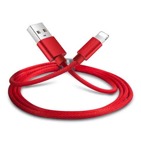 Cavo da USB a Cavetto Ricarica Carica L14 per Apple iPhone SE3 (2022) Nero