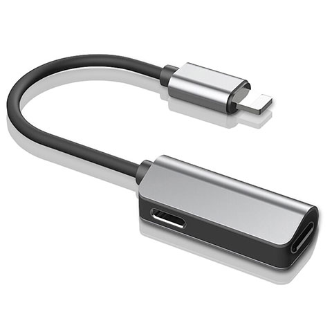 Cavo Lightning USB H01 per Apple iPhone 6 Plus Argento