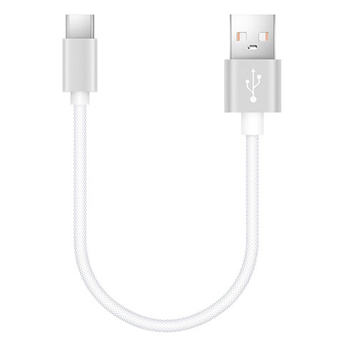 Cavo Type-C Android Universale 20cm S02 per Apple iPad Pro 12.9 (2022) Bianco