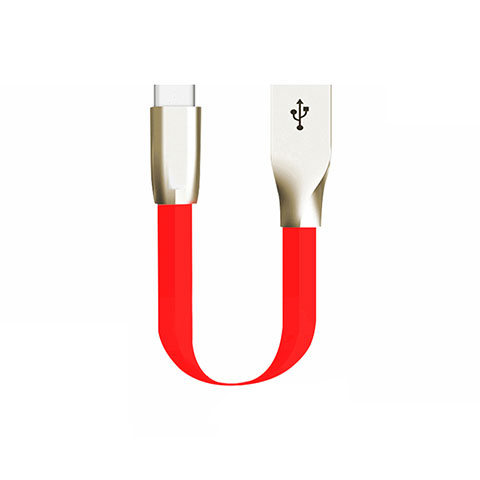 Cavo Type-C Android Universale 30cm S06 per Apple iPad Pro 11 (2022) Rosso