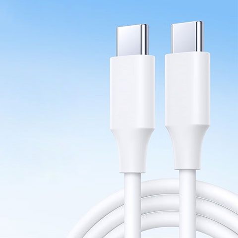 Cavo Type-C USB-C a Type-C USB-C 60W H04 per Apple iPad Pro 12.9 (2022) Bianco
