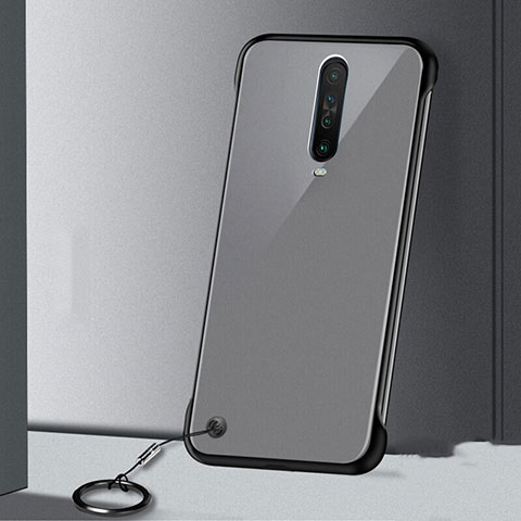 Cover Crystal Trasparente Rigida Cover H01 per Xiaomi Redmi K30 5G Nero