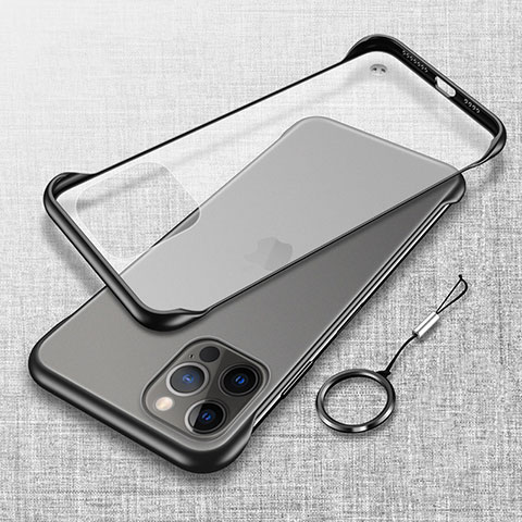 Cover Crystal Trasparente Rigida Cover H02 per Apple iPhone 13 Pro Max Nero