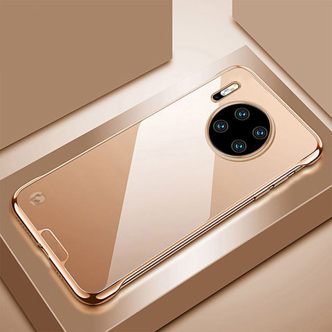 Cover Crystal Trasparente Rigida Cover H02 per Huawei Mate 30 Pro Oro