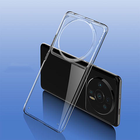 Cover Crystal Trasparente Rigida Cover H02 per Xiaomi Mi 12 Ultra 5G Grigio