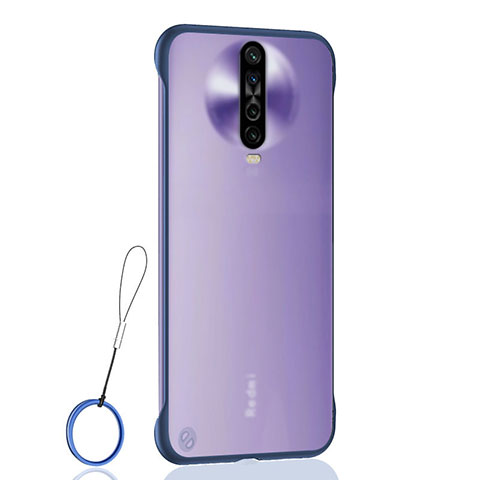 Cover Crystal Trasparente Rigida Cover H02 per Xiaomi Poco X2 Blu