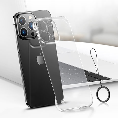Cover Crystal Trasparente Rigida Cover H03 per Apple iPhone 13 Pro Chiaro