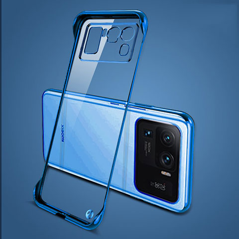 Cover Crystal Trasparente Rigida Cover H04 per Xiaomi Mi 11 Ultra 5G Blu