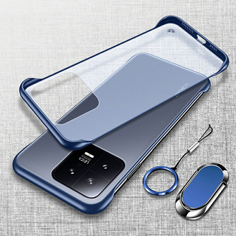 Cover Crystal Trasparente Rigida Cover H05 per Xiaomi Mi 13 5G Blu