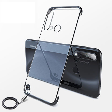 Cover Crystal Trasparente Rigida Cover K01 per Huawei Nova 5i Nero