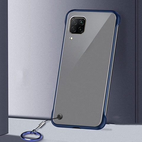 Cover Crystal Trasparente Rigida Cover S01 per Huawei Nova 7i Blu