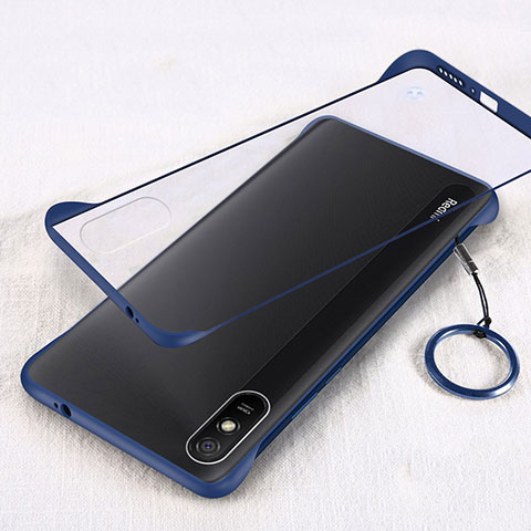 Cover Crystal Trasparente Rigida Cover S01 per Xiaomi Redmi 9i Blu