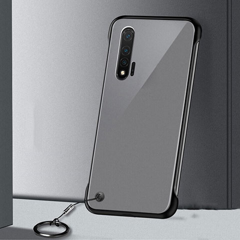 Cover Crystal Trasparente Rigida Cover S02 per Huawei Nova 6 Nero