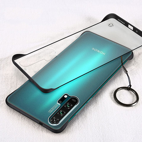 Cover Crystal Trasparente Rigida Cover S03 per Huawei Honor 20 Pro Nero