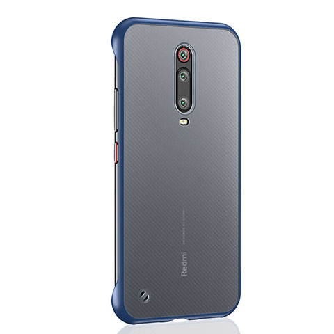 Cover Crystal Trasparente Rigida Cover S03 per Xiaomi Mi 9T Pro Blu