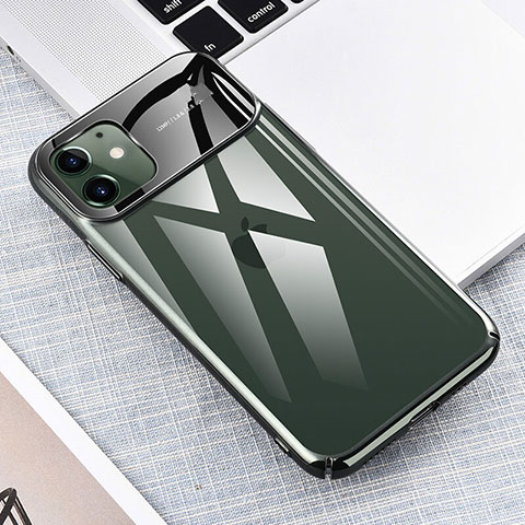 Cover Crystal Trasparente Rigida Cover S04 per Apple iPhone 11 Verde