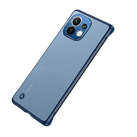 Cover Crystal Trasparente Rigida Cover S04 per Xiaomi Mi 11 5G Blu